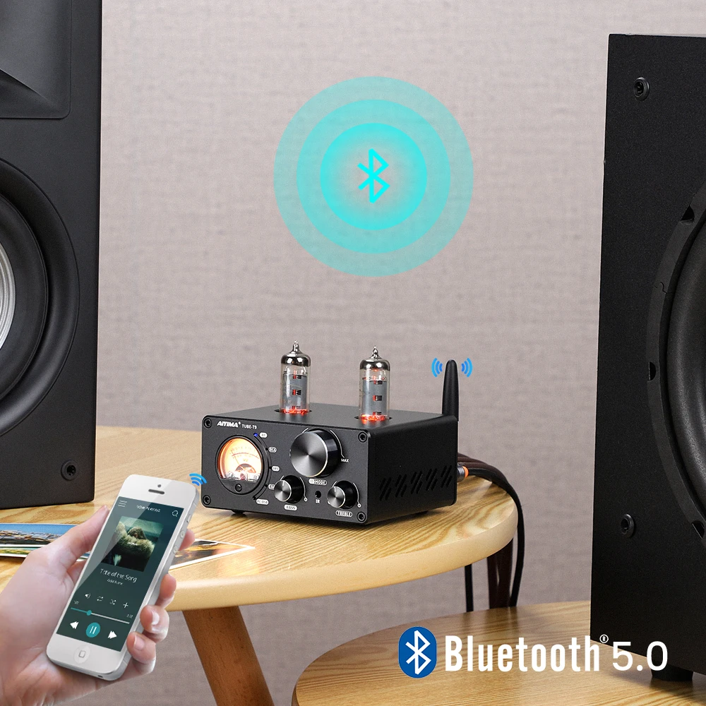 Усилитель AIYIMA T9 Hi-Fi Bluetooth 5 0 USB DAC 100 Вт | Электроника