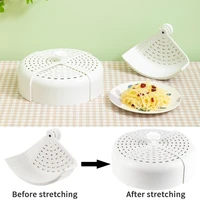 foldable dish cover to prevent flies food covers kitchen utensils kitchen food dish cover household items organizers storage