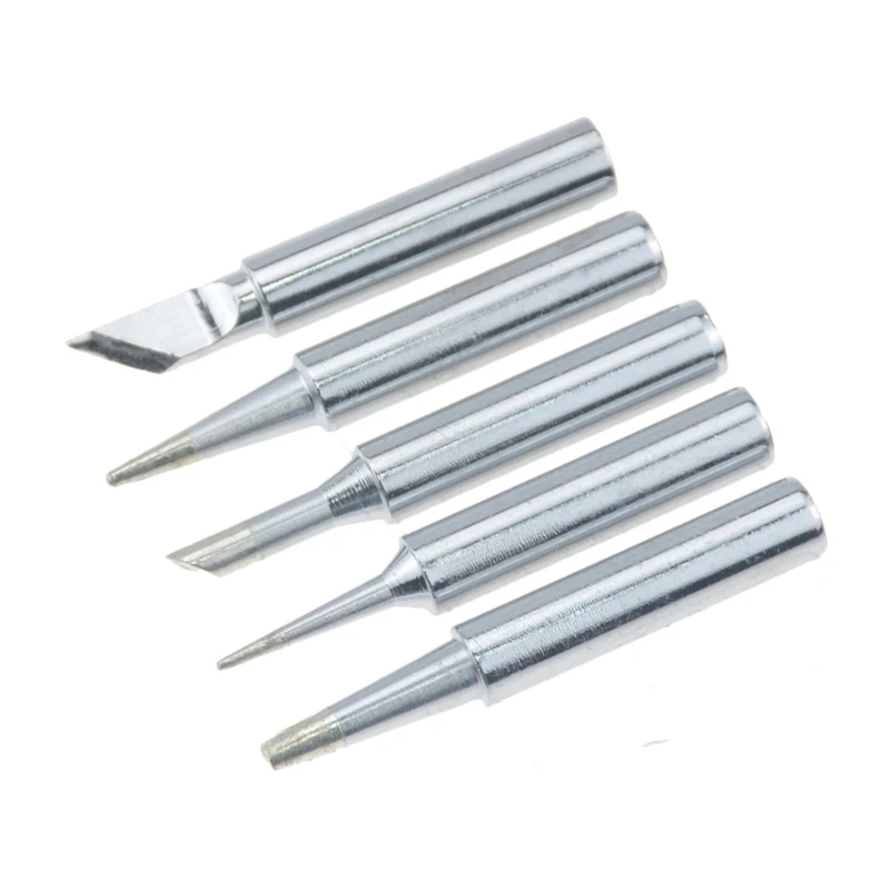 

5 pcs Internally Heating Soldering Iron Tips Welding Iron Head Compatible with Soldering Station for DIY Welding Use