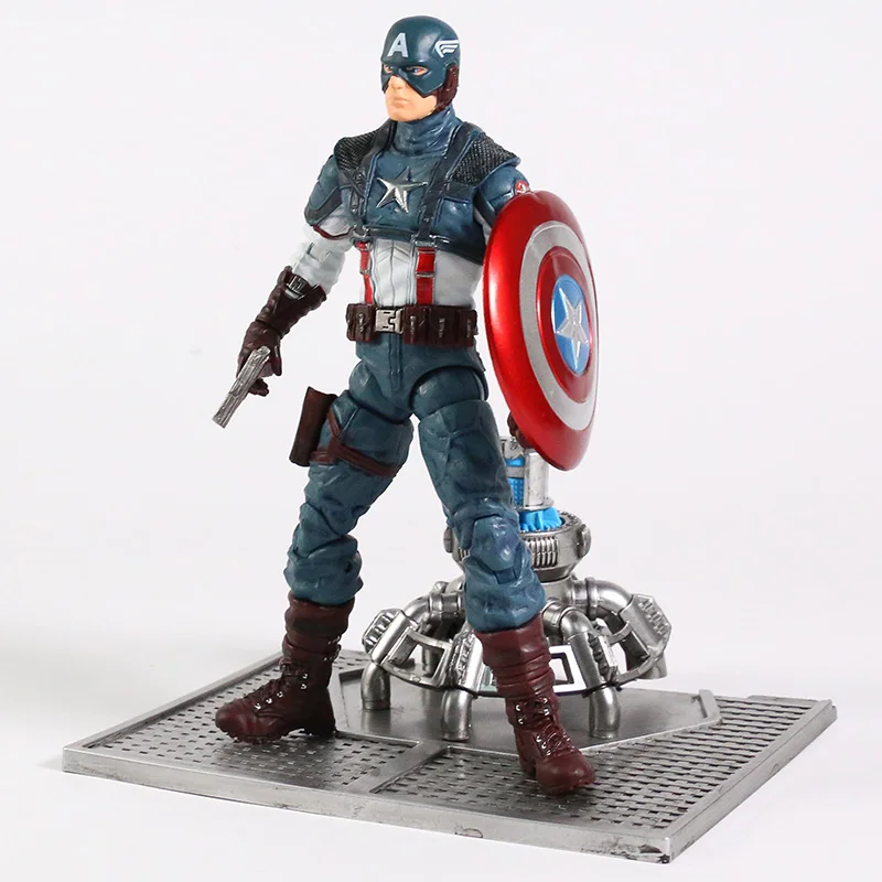 

Captain America PVC Figure Collectible Model Toy Desktop Doll Gift