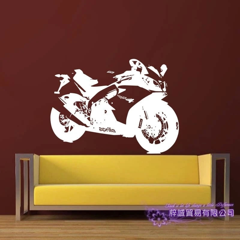 

Race Motorcycle Racing Sticker Vehicle Decal Posters Vinyl Wall Pegatina Decor Mural Sticker Autobike Racing Decals