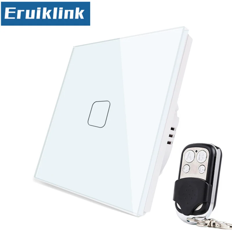 Настенный сенсорный выключатель стандарта ЕС/Великобритании 1/2/3 Gang 1 Way