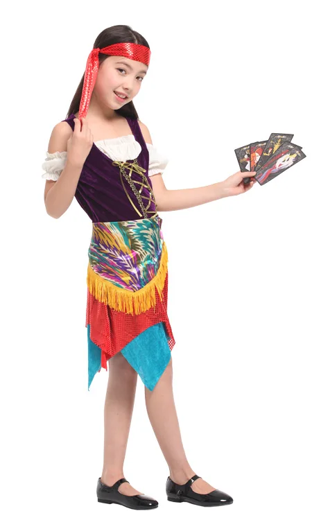 Детские цыганские костюмы на Хэллоуин для девочек