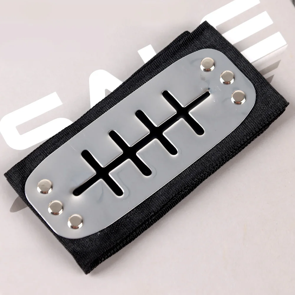 Повязка на голову аниме для косплея Акацуки головной убор из искусственной кожи