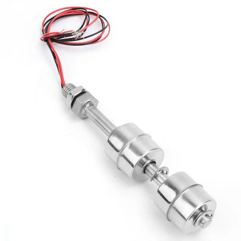 

HighQuality Stainless Steel Double Ball Float Switch Water Level Sensor Switch 0~110V High-power Relays Switch Sensor