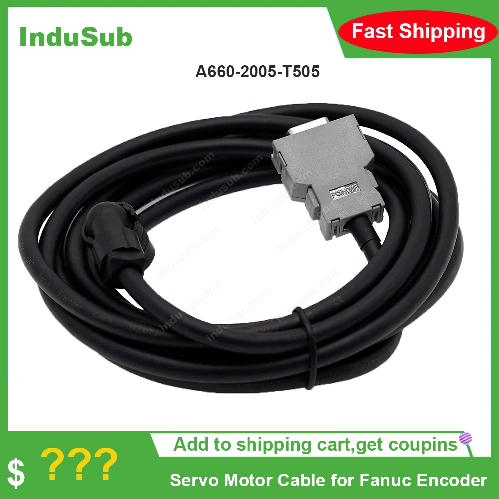 

A660-2005-T505 1m 2m 3m 5m 8m 10m 15m 20m 30m Servo Motor Cable for Fanuc Encoder