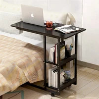 Lazy bedside computer desk home small desk bookcases simple personal dining table foldable mobile bedside table