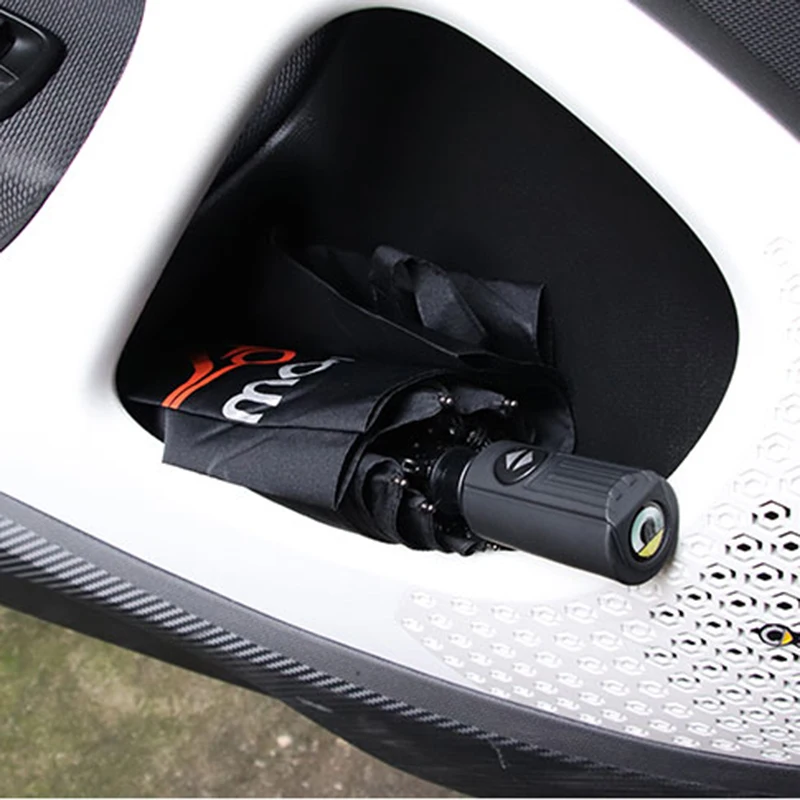 Черный ветроустойчивый складной автоматический зонт для Smart Fortwo Forfour 453 451 450 City Coupe