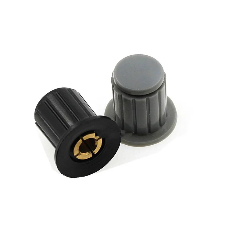 

Gray / Black | Copper Core Knob Cap Wxd3-13-2w Wh5-1a Wx14-12 Potentiometer Knob