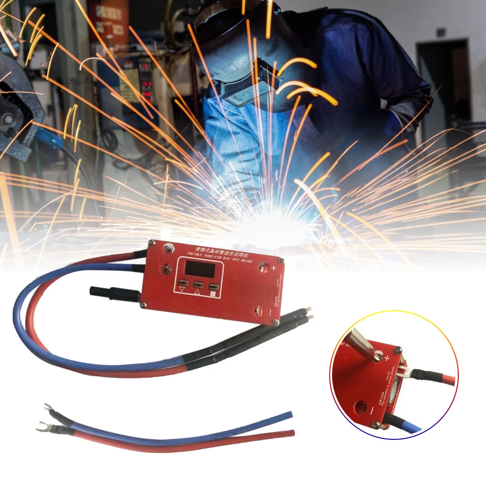 

1PC DIY Portable Mini Spot Welder Machine 18650 Battery Various Welding Power Supply