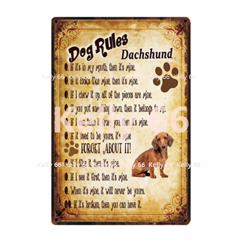 Настенная живопись Kelly66 с изображением собаки Басенджи таксы бульдога Хаски