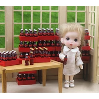 cute mini cola miniature food scene model doll house accessories dollhouse miniature 112 doll accessories girls toys