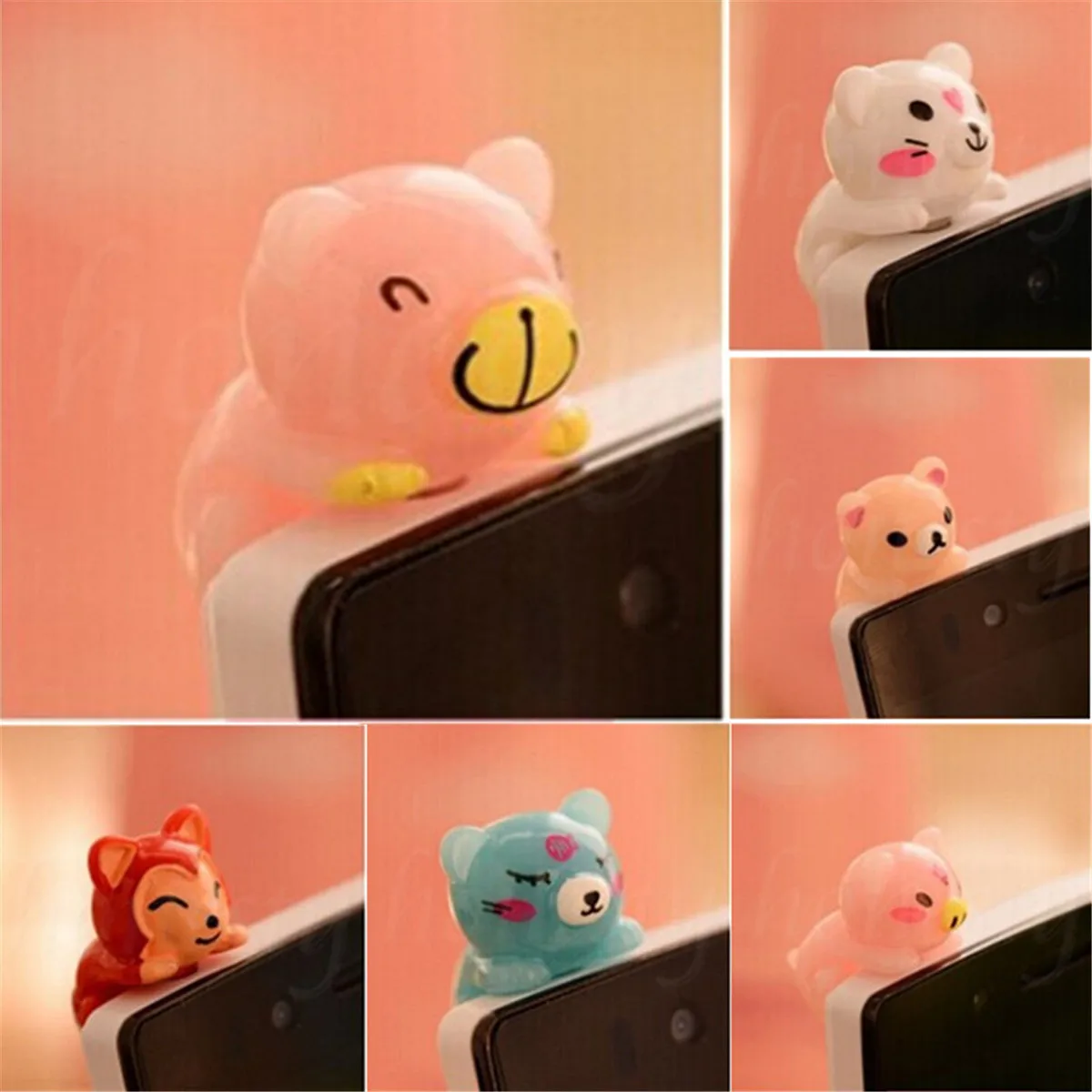 

3,5 мм мультфильм милый Анти-пыль медведь мобильный телефон колпачок для наушников Jack штекер фиксаторы уход за кожей лица