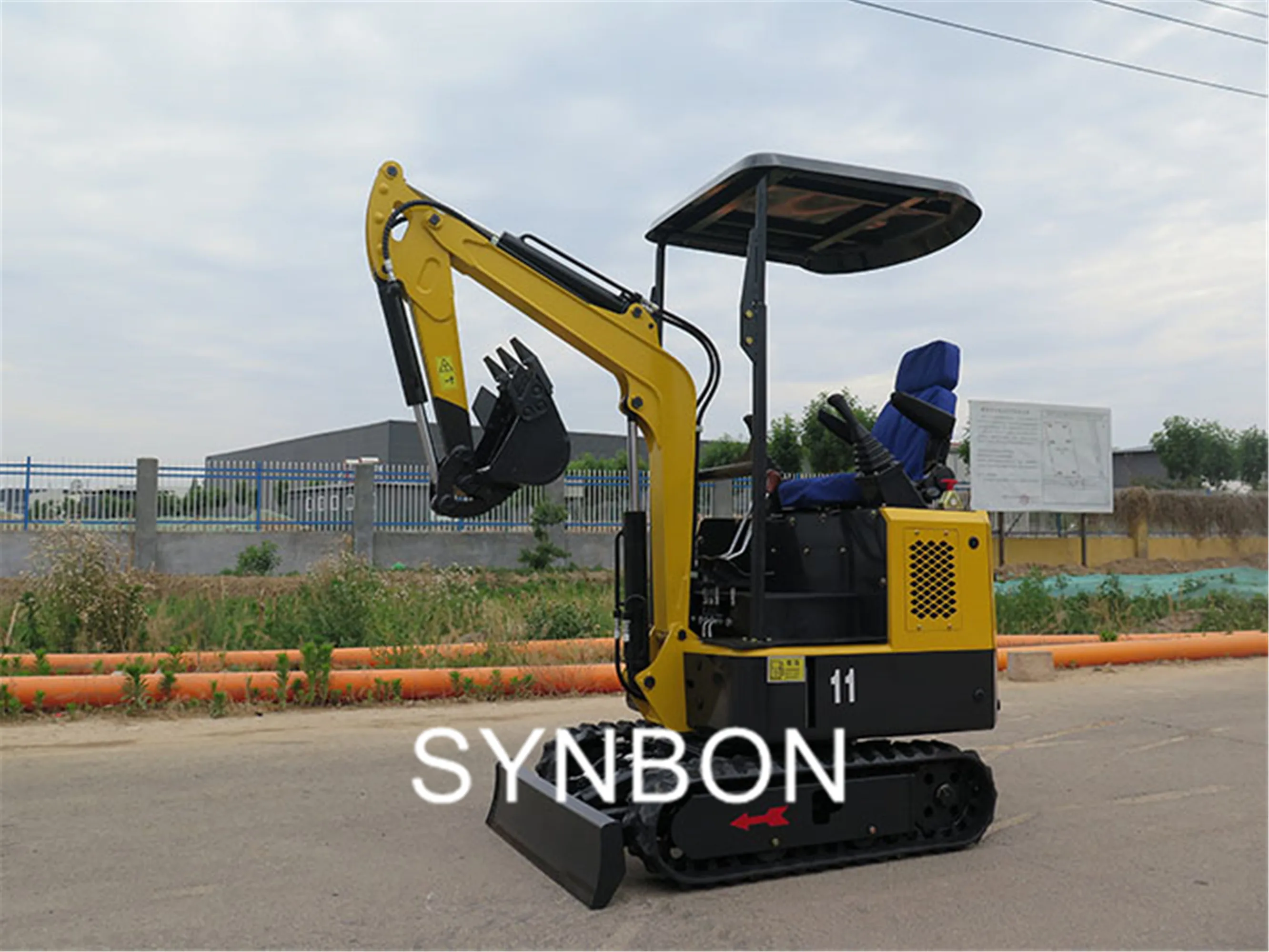 Мини-экскаватор SYNBON мини-экскаватор для садовой сельскохозяйственной фермы