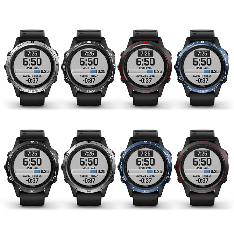 

New Replacement Watch Bezel Protective Ring Metal Anti-scratch Case For Garmin Fenix6 / Fenix6 Pro / Fenix6 Sapphire Smart Watch