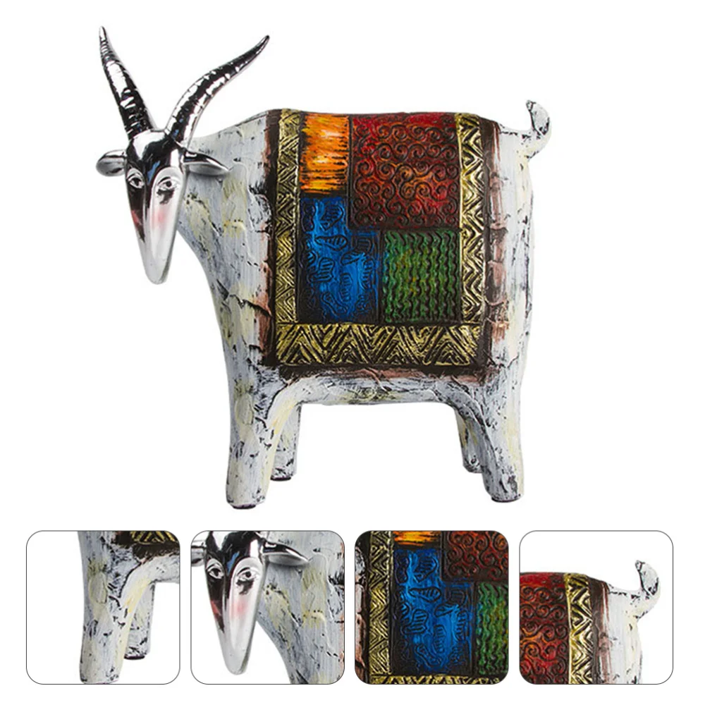 

Decorative Resin Animal Sheep Craft Resin Craft Tabletop Adornment for Home