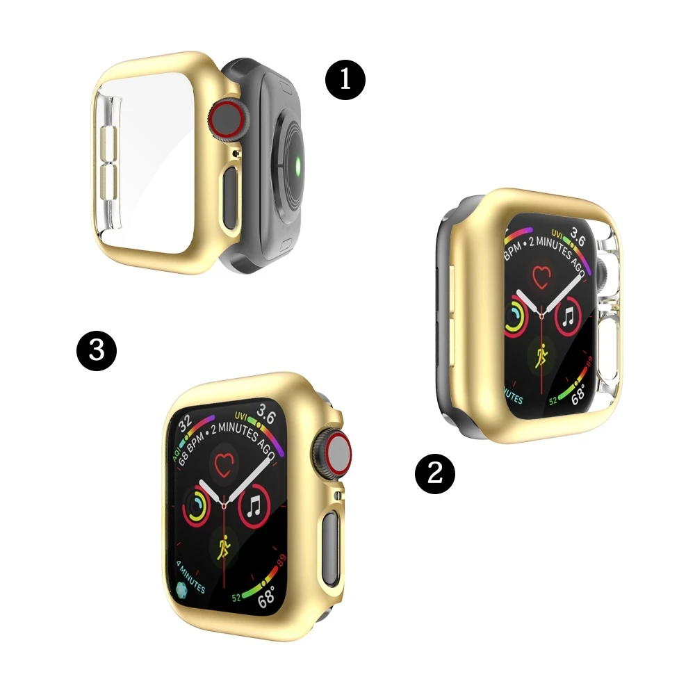 

360 Slim Watch Cover for Apple Watch Case 6 SE 5 4 3 2 1 42MM 38MM Soft Clear TPU Screen Protector for iWatch 4 3 44MM 40MM