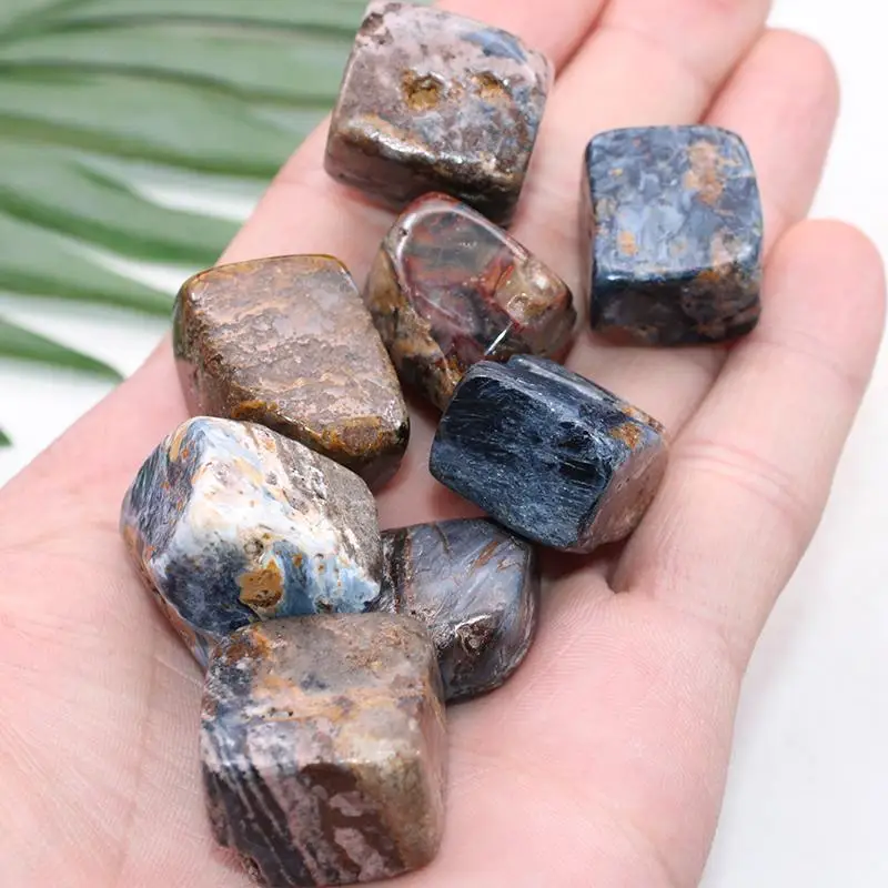 100 г с натуральными кристаллами гравия Pietersite оригинальные каменные украшения энергетический камень образец камня руды