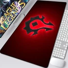 Игровой коврик World of Warcraft, искусственный компьютерный коврик, коврики для мыши для ноутбука, настольного ПК, популярный резиновый коврик для мыши, коврик Varmilo