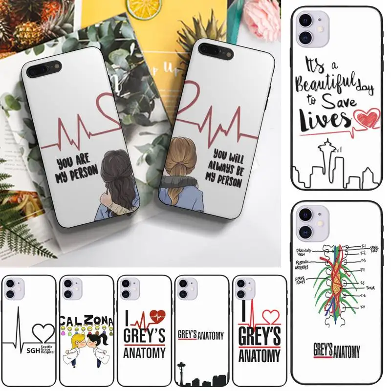 

FHNBLJ Greys Anatomy You're My Person Phone Case Fundas Shell Cover For Samsung A51 A52 A71 A72 A80 A91 A20E A32 A31 A21 A11