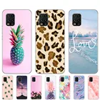 Чехол для Xiaomi Mi 10 Lite 6,57 дюйма, мягкий силиконовый чехол из ТПУ Для Xiaomi Mi 10 Lite 5G Mi10Lite, бампер Funda, противоударный милый кожаный чехол