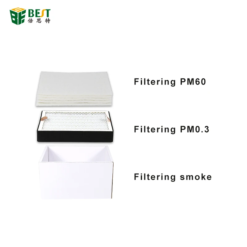 BST-495 110V/220V дыма очиститель ручка регулировки дымоуловитель пайки FES150 мини 150 Вт