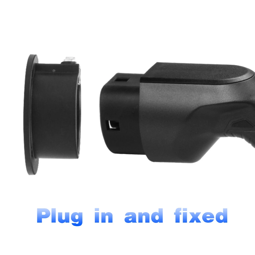 EV зарядный кабель кобура для Type2 EVSE IEC 62196-2 разъем Разъем Держатель AC пустышка