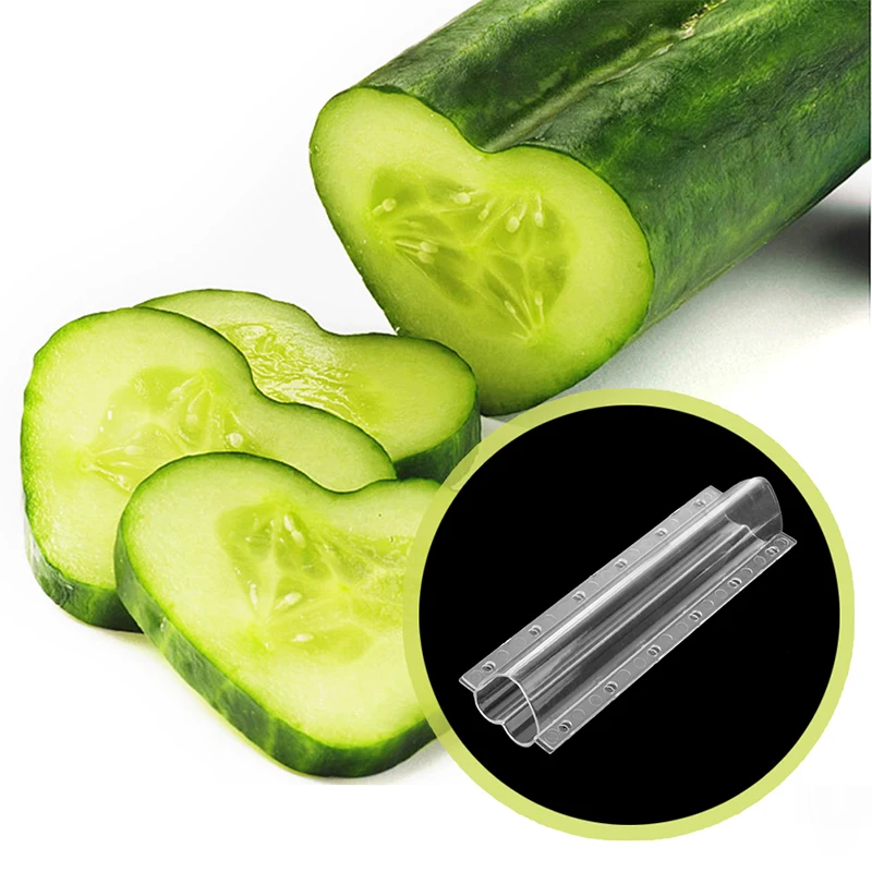 

Hot Heart Shape Cucumber Shaping Mold Vegetable Growth Forming Mould Tool