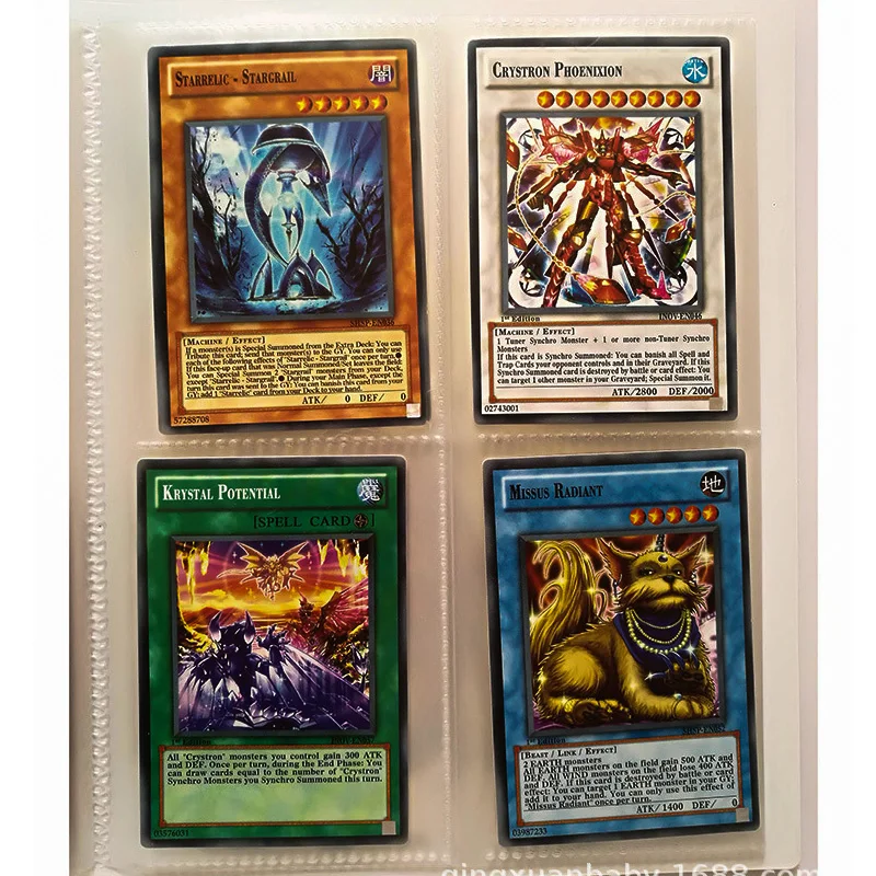 TCG настольная карточная игра Yu Gi Oh Deck Toys YuGiOh коллекция альбом емкость 112 карт OCG для