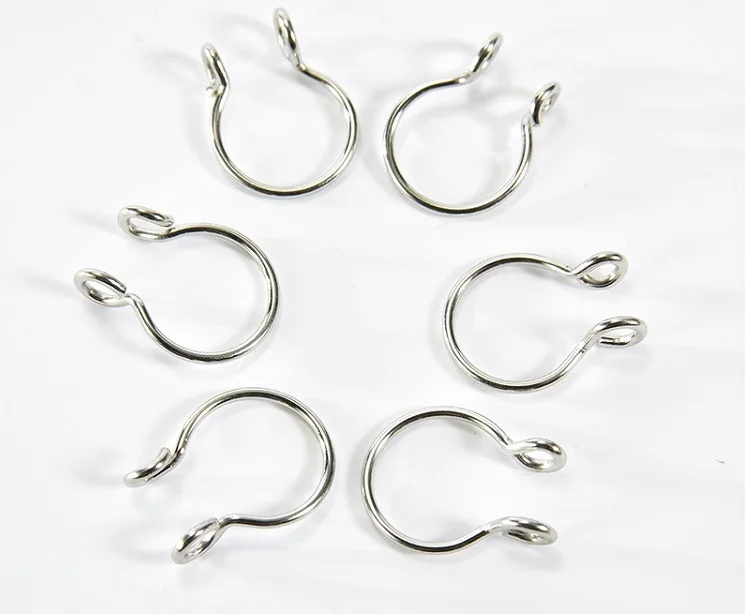 5 шт нержавеющей стали изящный искусственный нос кольца поддельные филигранные