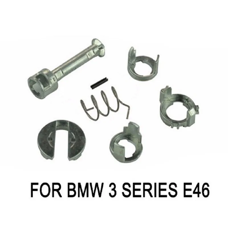 

Metal Door Lock Cylinder Barrel Repair Kit Front Left/Right Side For BMW 3 Series E46 328i 320 323 325 328 330 M3 1998 - 2005