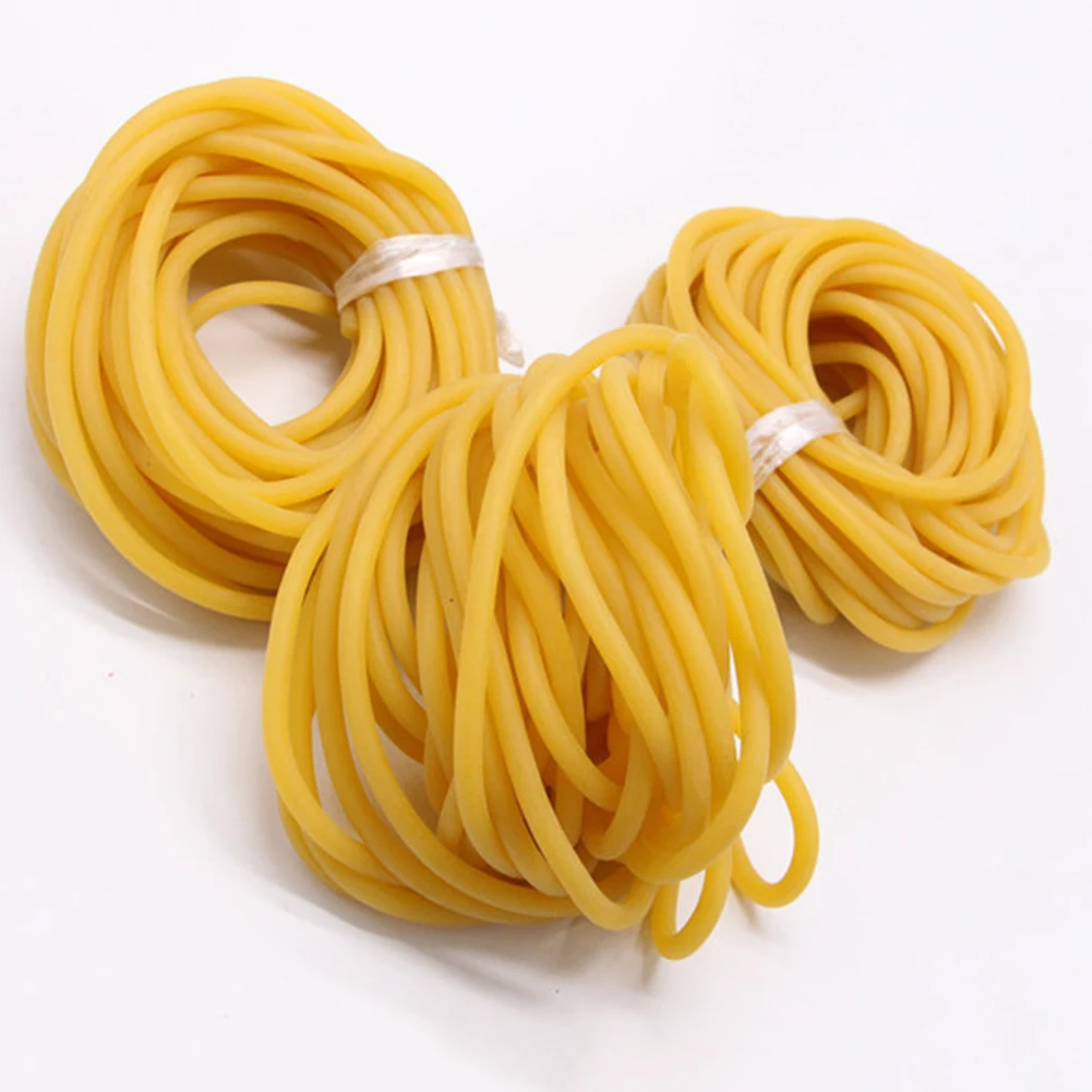 

1~10M Rubber Band Natural Elastic Solid Rubber Band Slingshots Outdoor