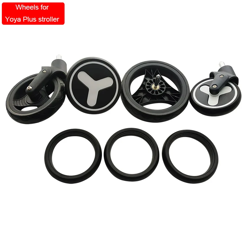 

Stroller Wheel Tyre For Yoya Plus Series Stroller Original Accessories Front Back Wheels For Yoya Plus 2/3/4/Max/Pro Trolley