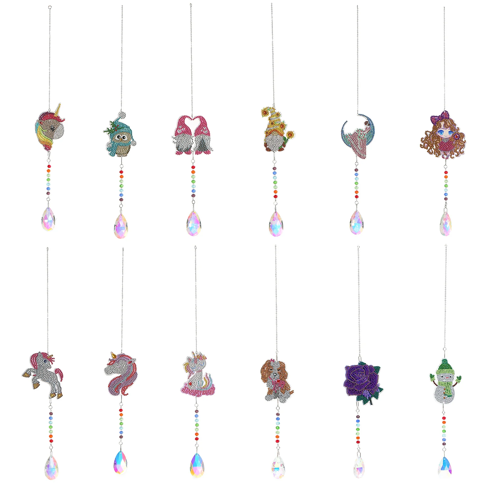 Набор для алмазной живописи картина 5D сделай сам в виде совы кота единорога