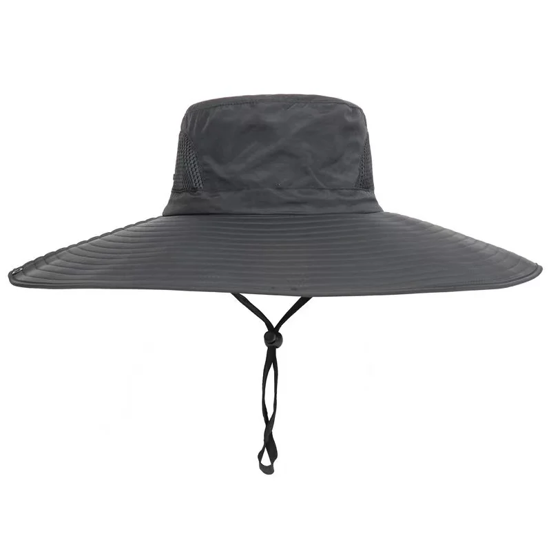 

Мужская шляпа Fishman с широкими полями, Солнцезащитная Водонепроницаемая большая Панама с защитой от ультрафиолета, шляпа для пеших прогулок,...