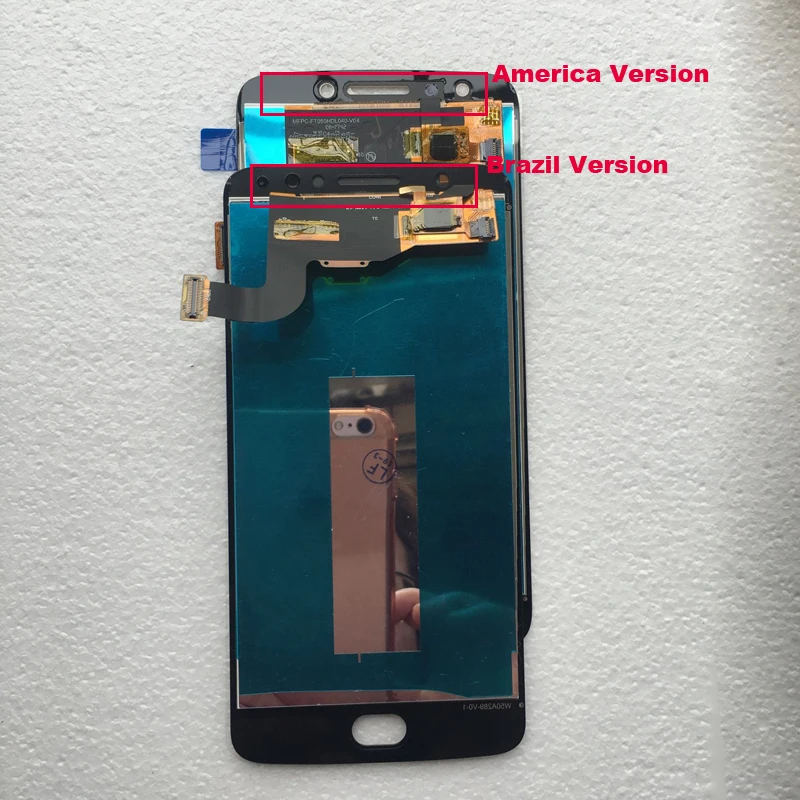 ЖК дисплей для Motorola Moto E4 XT1766 XT1763 XT1762 XT1772 дигитайзер сенсорного экрана в сборе 100%