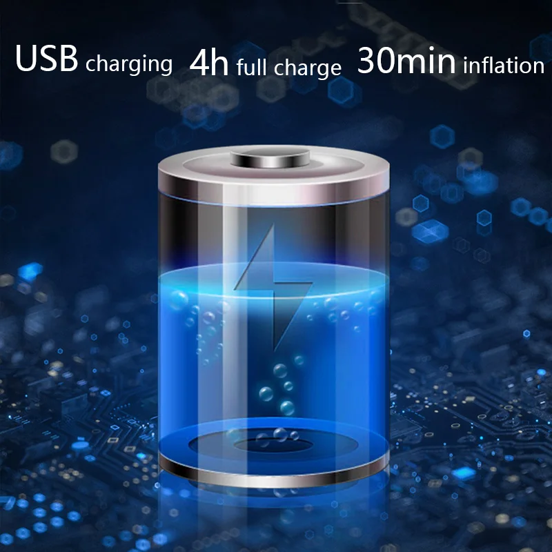 Портативный воздушный компрессор для автомобильных шин насос велосипедов