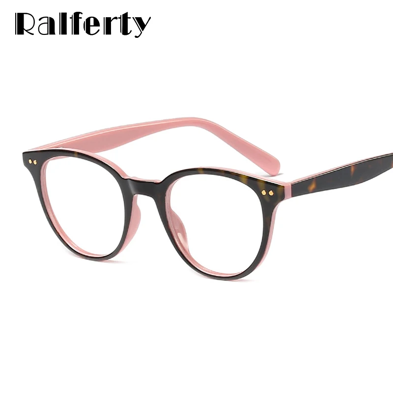Женские очки Ralferty винтажные трендовые в оправе без диоптрий F95188 2019|Женские кадры|