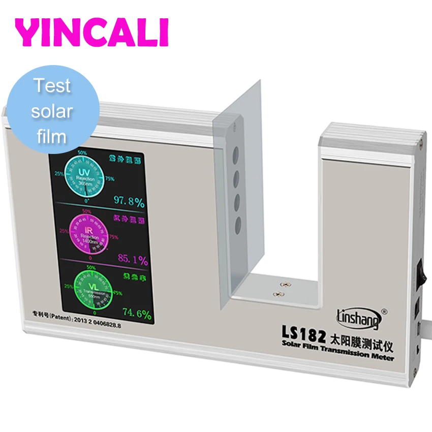 Измеритель передачи солнечной пленки LS182 измерительное значение УФ ИК излучения