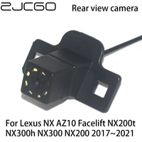 zjcgo ccd hd car rear view reverse back up parking camera for lexus nx az10 facelift nx200t nx300h nx300 nx200 20172021