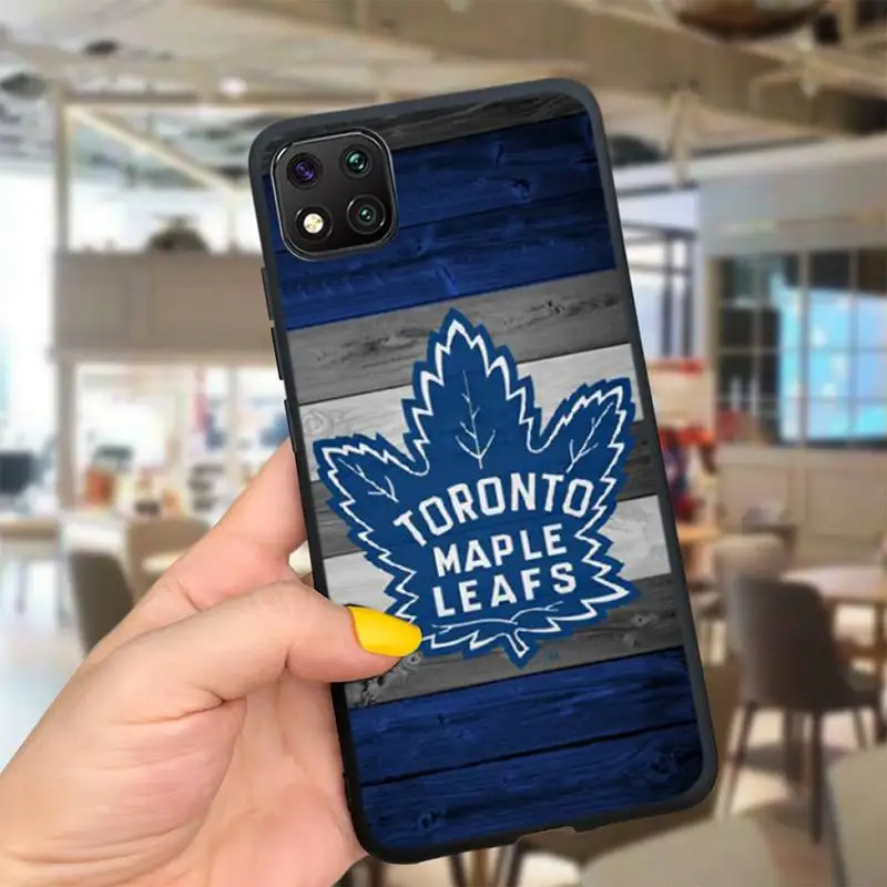 

ZFGHSHYQ Maple Leaf Ice Hockey Phone Case For Redmi 5plus 5 6 7 8 7A 8A 9 Note 2 4 5 6 7 Note 8 9pro 8t