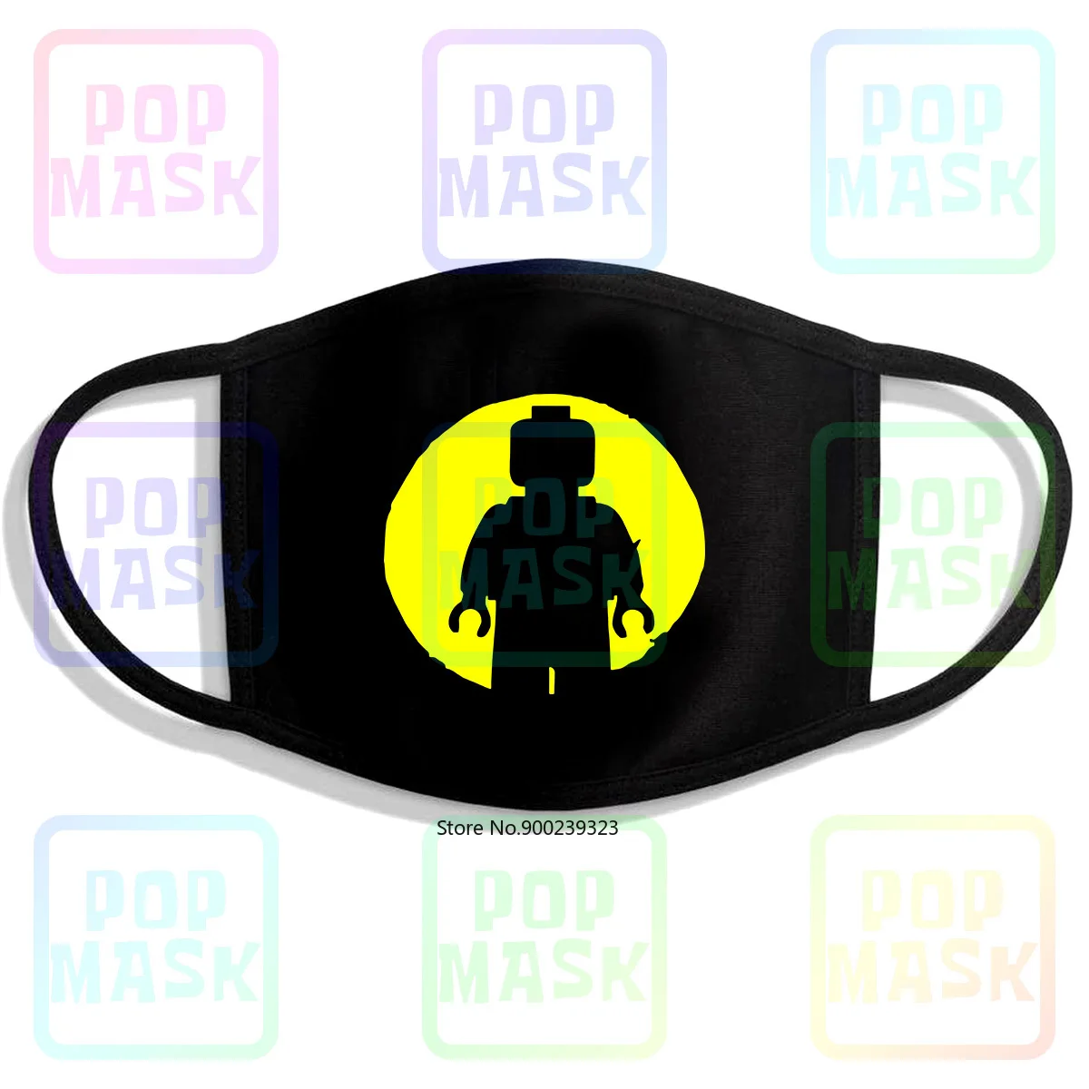 Игрушка Lego Space Game повседневная многоразовая хлопковая маска для лица с принтом