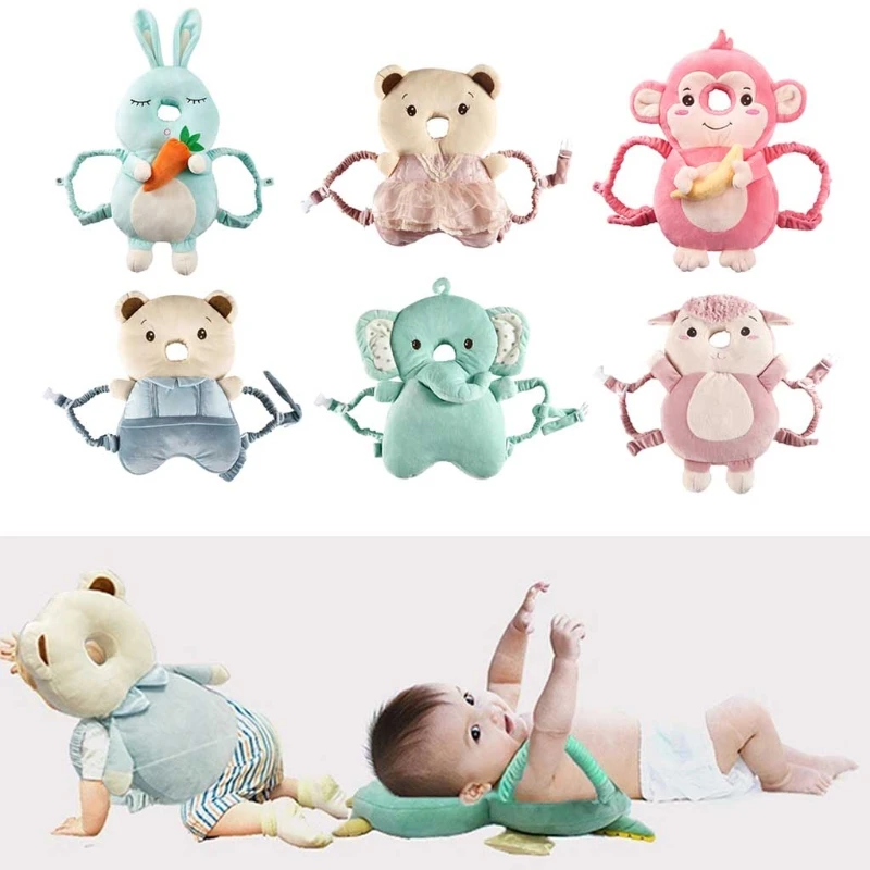 

Baby Head Protection Pad Pillow Newborn Neck Safe Cushion Soft Breathable Anti-fall Headrest Headguard Pillow for Infant