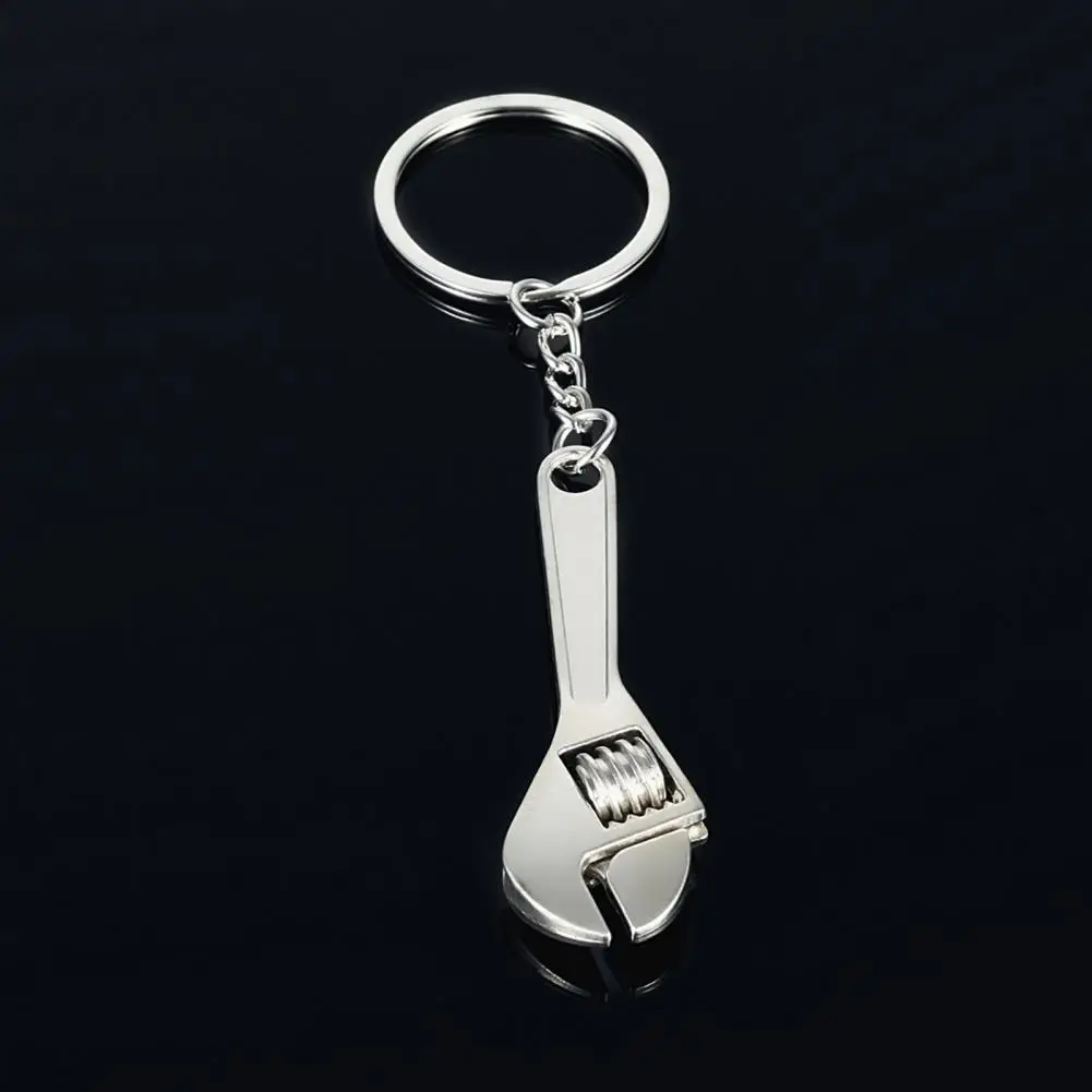 

Mini Creative Simulation Wrench Spanner Key Chain Solid Metal Tools Keyring Gift