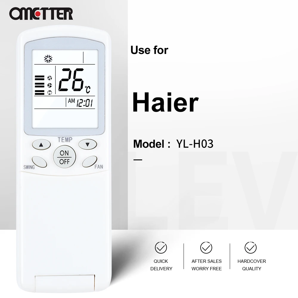 Для Haier Mando Aire Acondicionado Universal Remote Control YL-H03 YR-H03 YR-H07 YR-H08 YR-H10