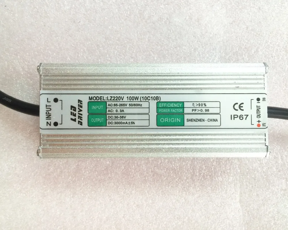 Светодиодный адаптер питания переменного тока 30-36 В постоянного внешний