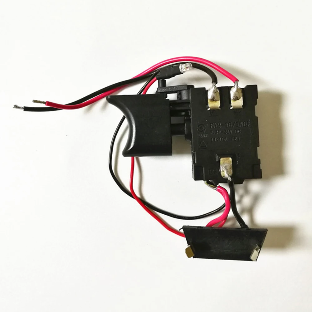 12V Lithium Battery Cordless Drill Switch Speed Control Trigger With Small Light Electric | Инструменты