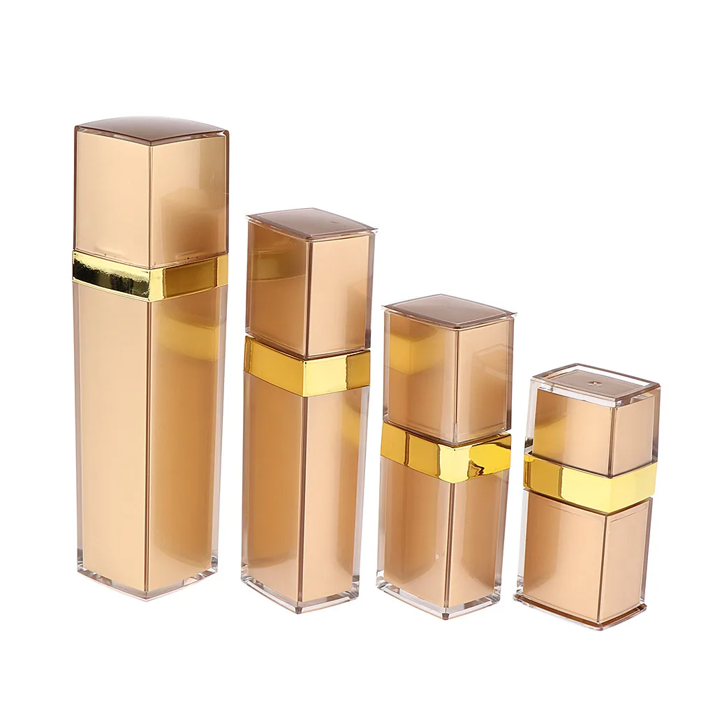 

Empty Travel Makeup Lotion Pump Bottle Refillable Cosmetics Container