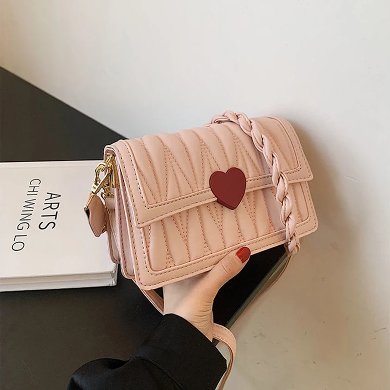 Высококачественные мини-сумки на цепочке для женщин дизайнерские текстурные