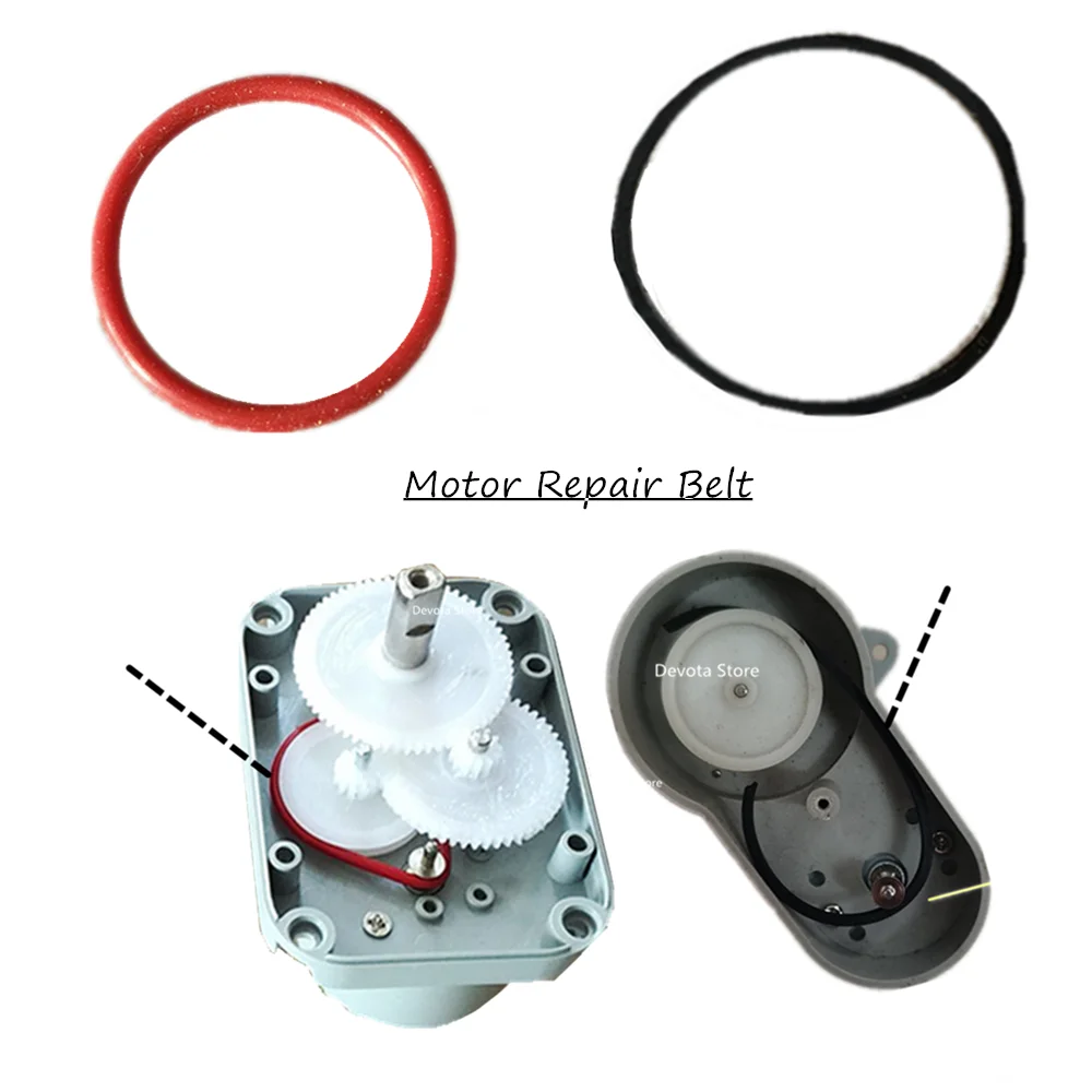 Ремень 10X для редуктора постоянного тока MABUCHI Ремонтный ремень аксессуары